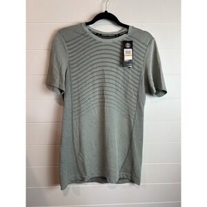 Men's Under Armour Heat Gear Tshirt Sz Small The Seamless Tee Gray‎